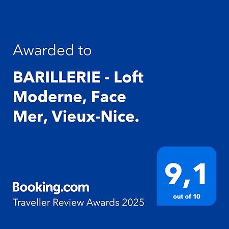 Barillerie - Loft Moderne, Face Mer, Vieux-Nice. Exterior photo