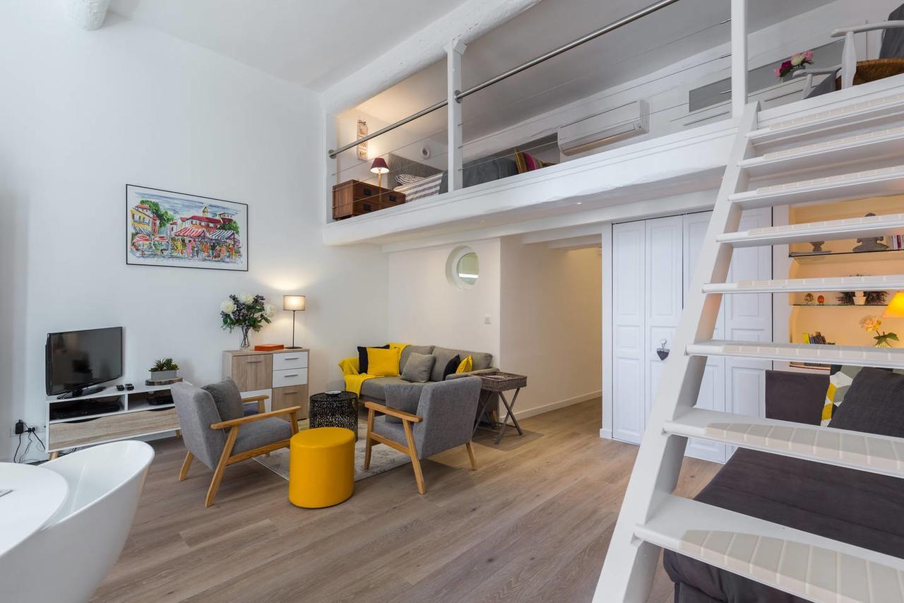 Barillerie - Loft Moderne, Face Mer, Vieux-Nice. Exterior photo